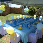 A party set up by Hassle Free Kids Party. 